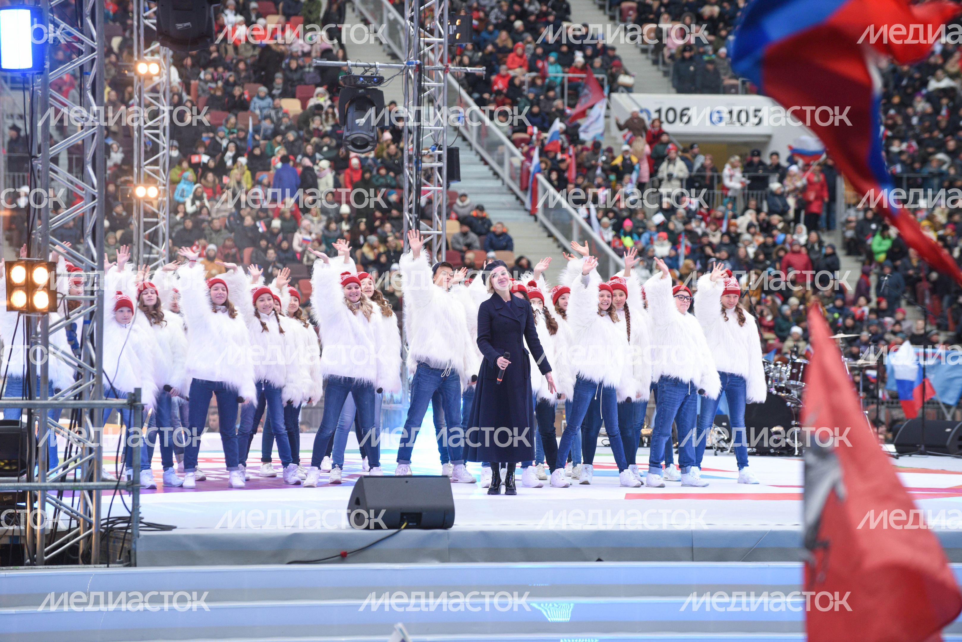 Концерт ко Дню народного единства в Лужниках