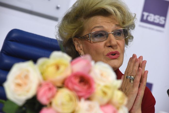 Пресс-конференция в честь 80-летнего юбилея Светланы Дружининой