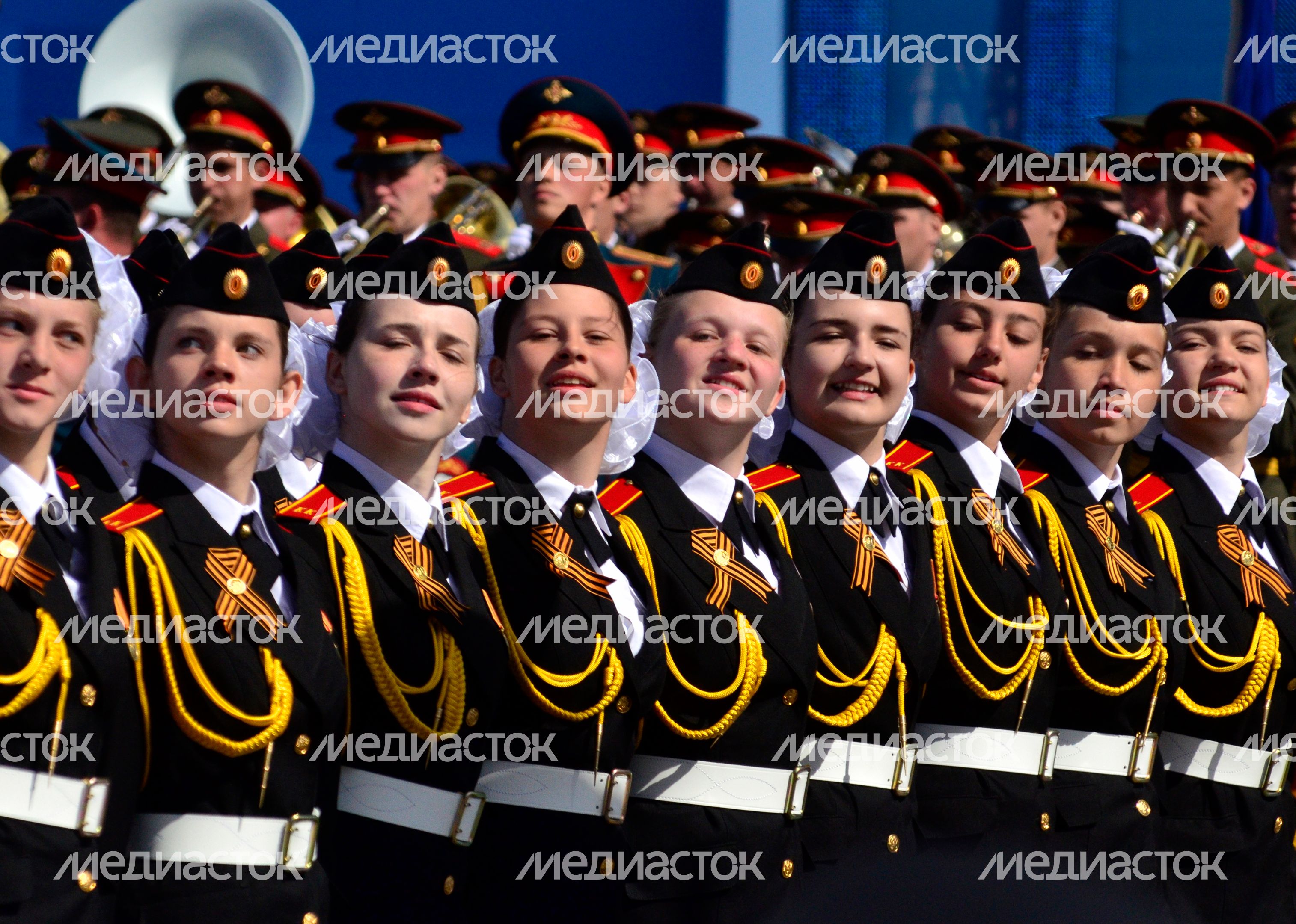 Генеральная репетиция парада Победы на Красной площади Генеральная репетиция парада Победы на Красной площади