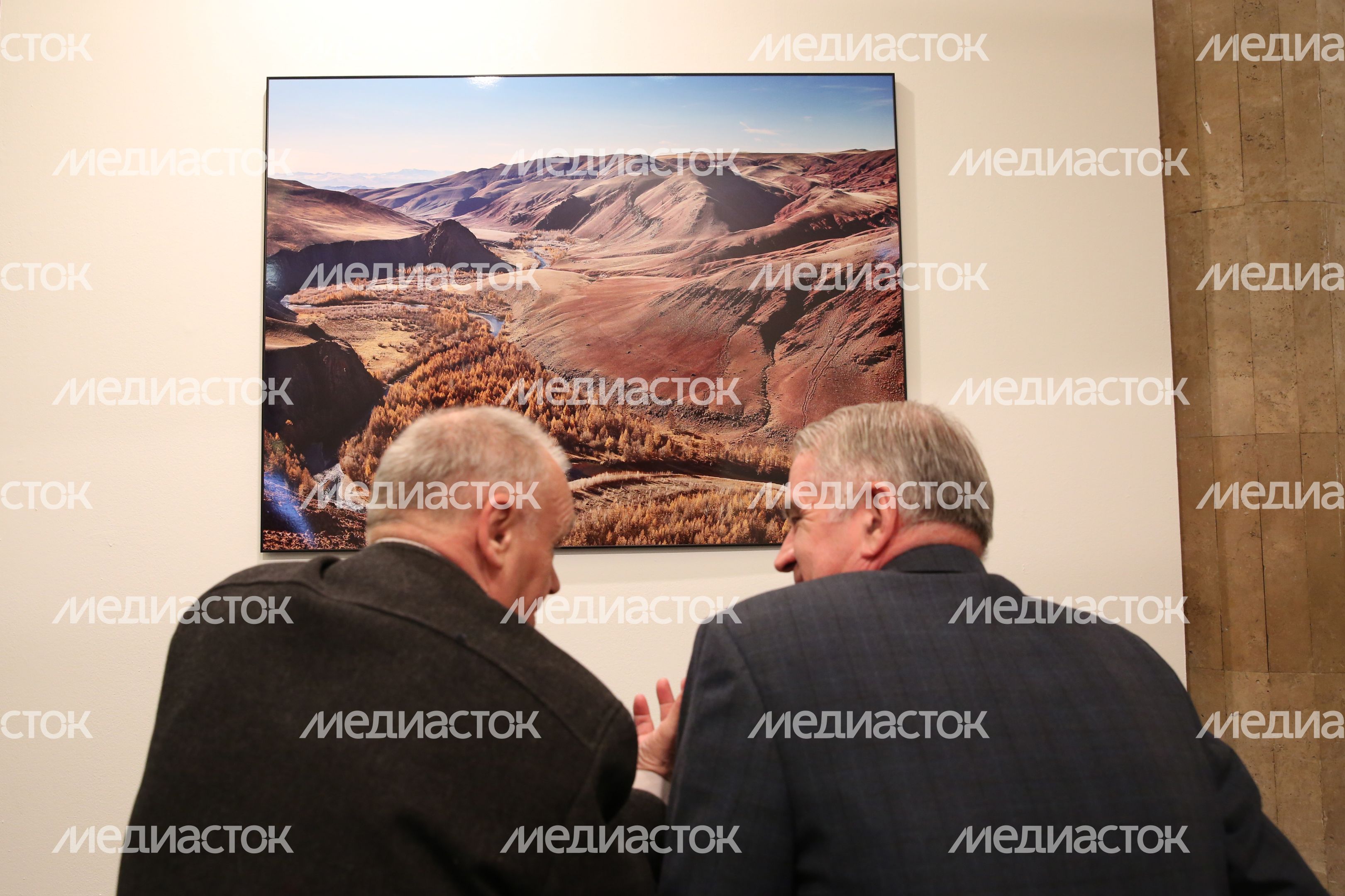 Открытие выставки «Первозданная Россия» в ЦДХ