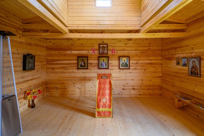 Часовня Святителя Николая Чудотворца в агроусадьбе «Полянка» в деревне Слободка Сергиево-Посадского округа