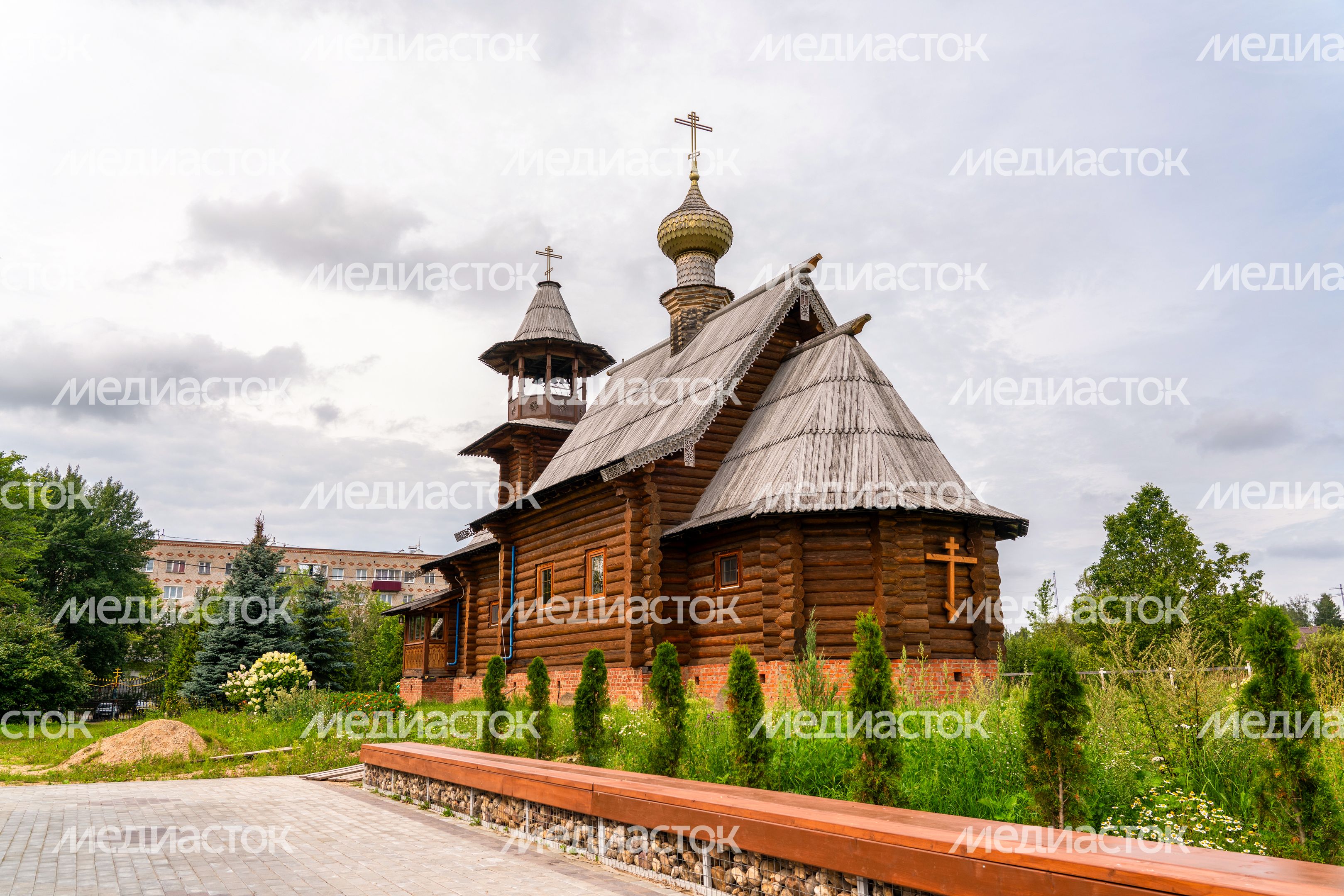 Церковь иконы Божией Матери Игумения горы Афонской в рабочем поселке Северный Талдомского округа