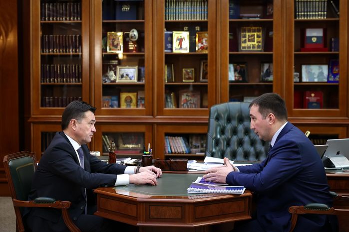 Губернатор провел встречу с врип г.о. Дзержинский