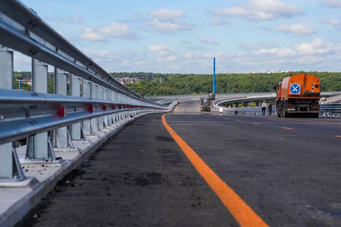 Открытие предпоследнего участка Южно-Лыткаринской автодороги