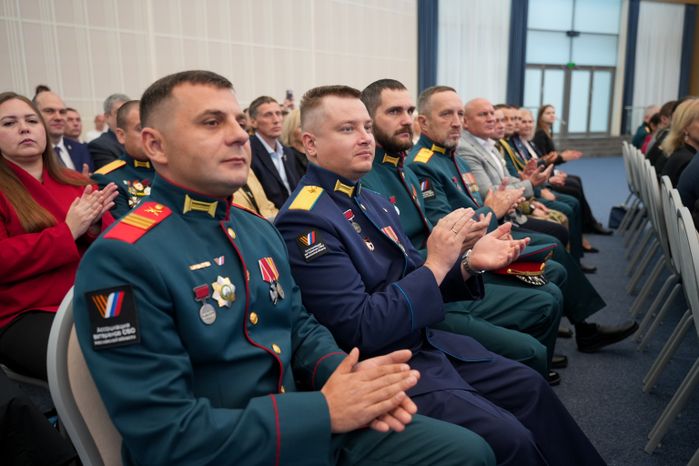 Красногорск. Совместная конференция Ассоциации ветеранов СВО и Фонда «Защитники Отечества»