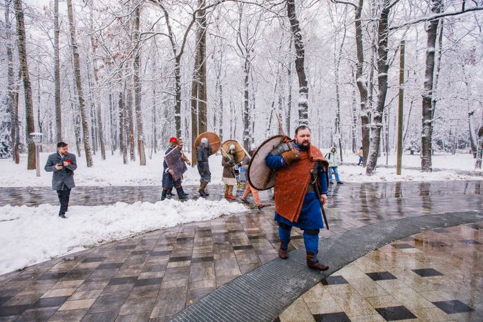 День народного единства в парке имени Л.Н. Толстого в Химках