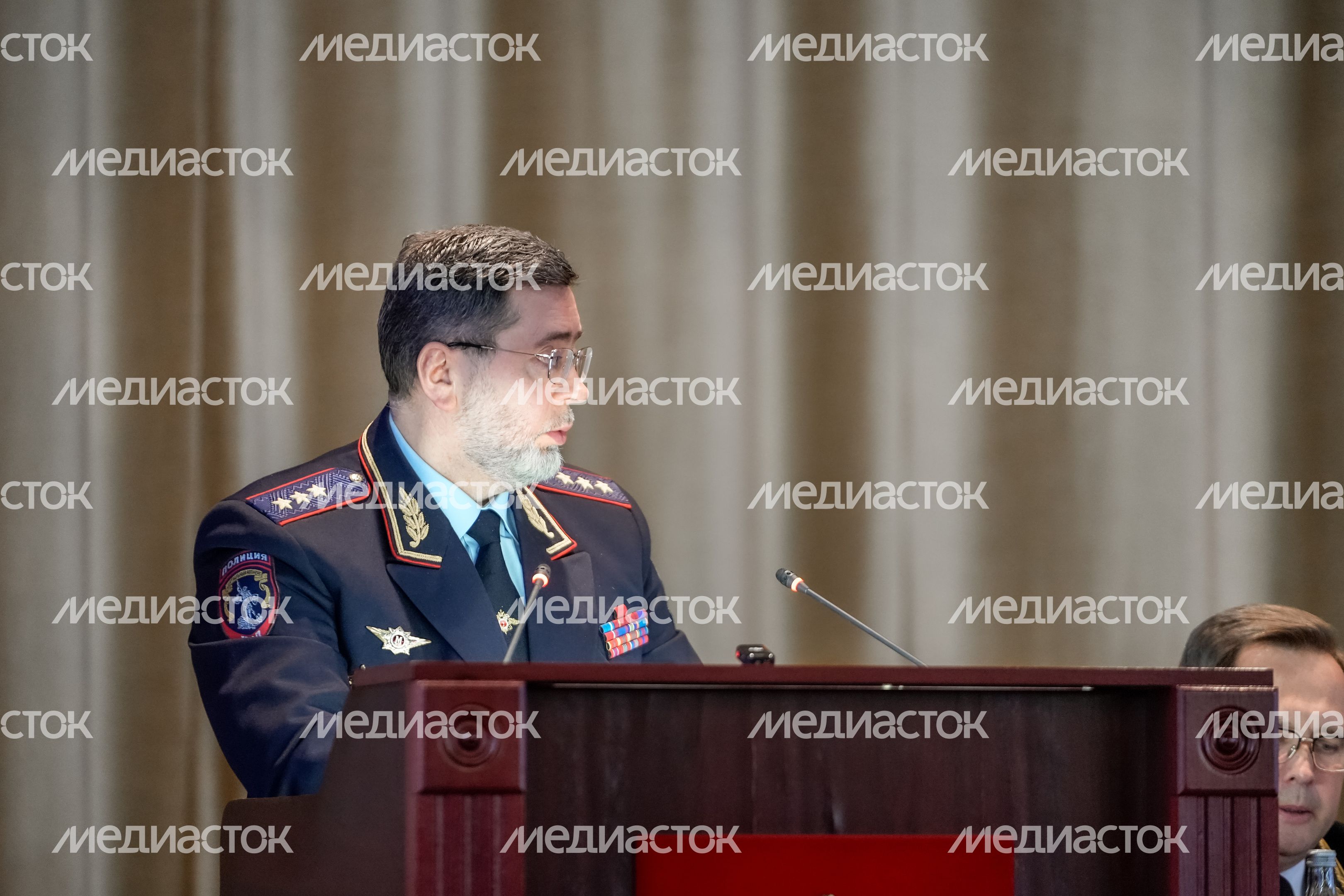 Андрей Храпов на заседании коллегии Главного управления МВД России по Московской области Андрей Храпов на заседании коллегии Главного управления МВД России по Московской области