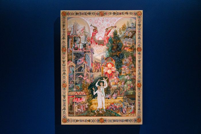 Выставка «Лаки. Большая история в миниатюре: Федоскино, Палех, Мстера и Холуй» в музее «Новый Иерусалим» Истры