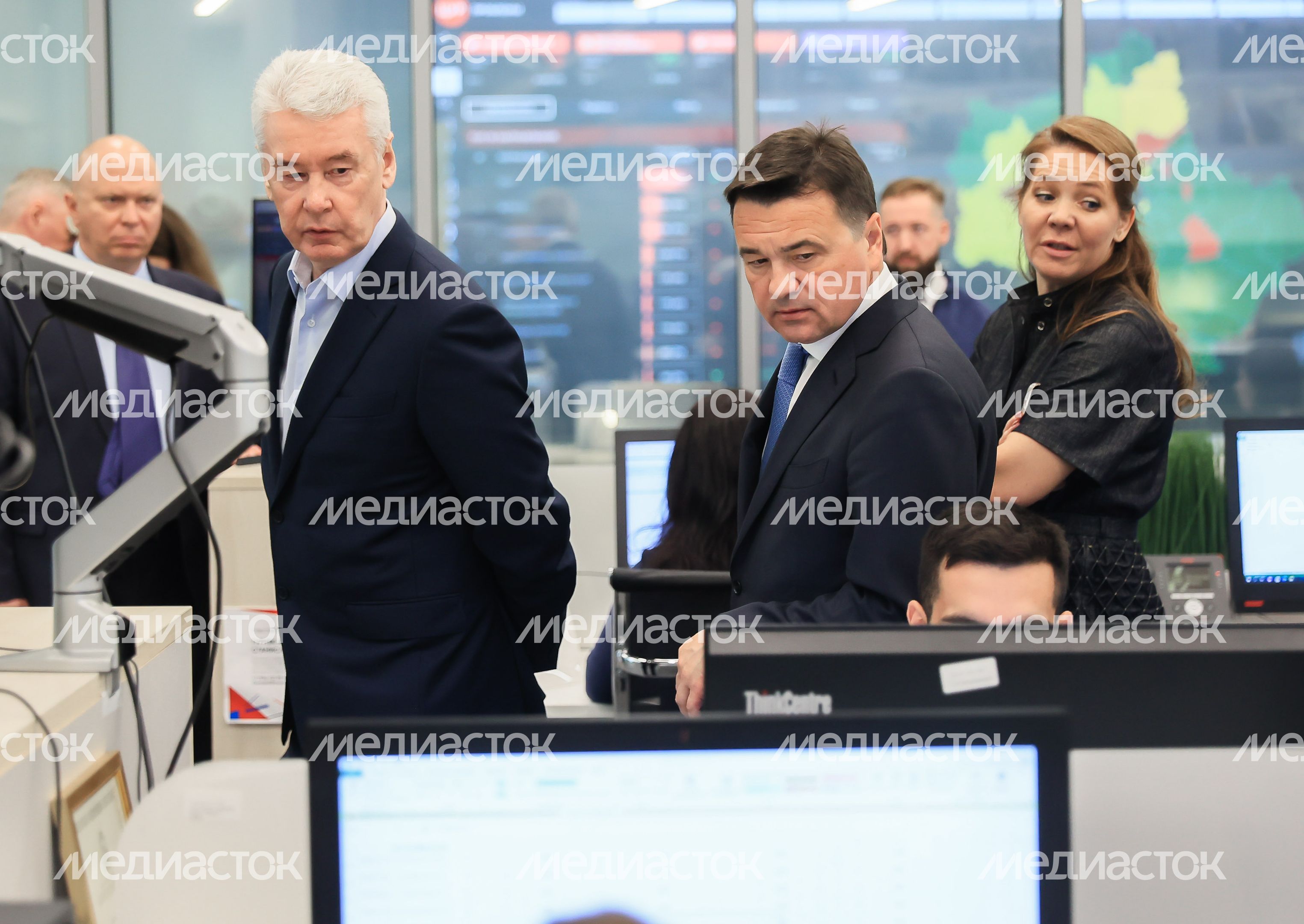 Встреча Губернатора Подмосковья с Мэром Москвы