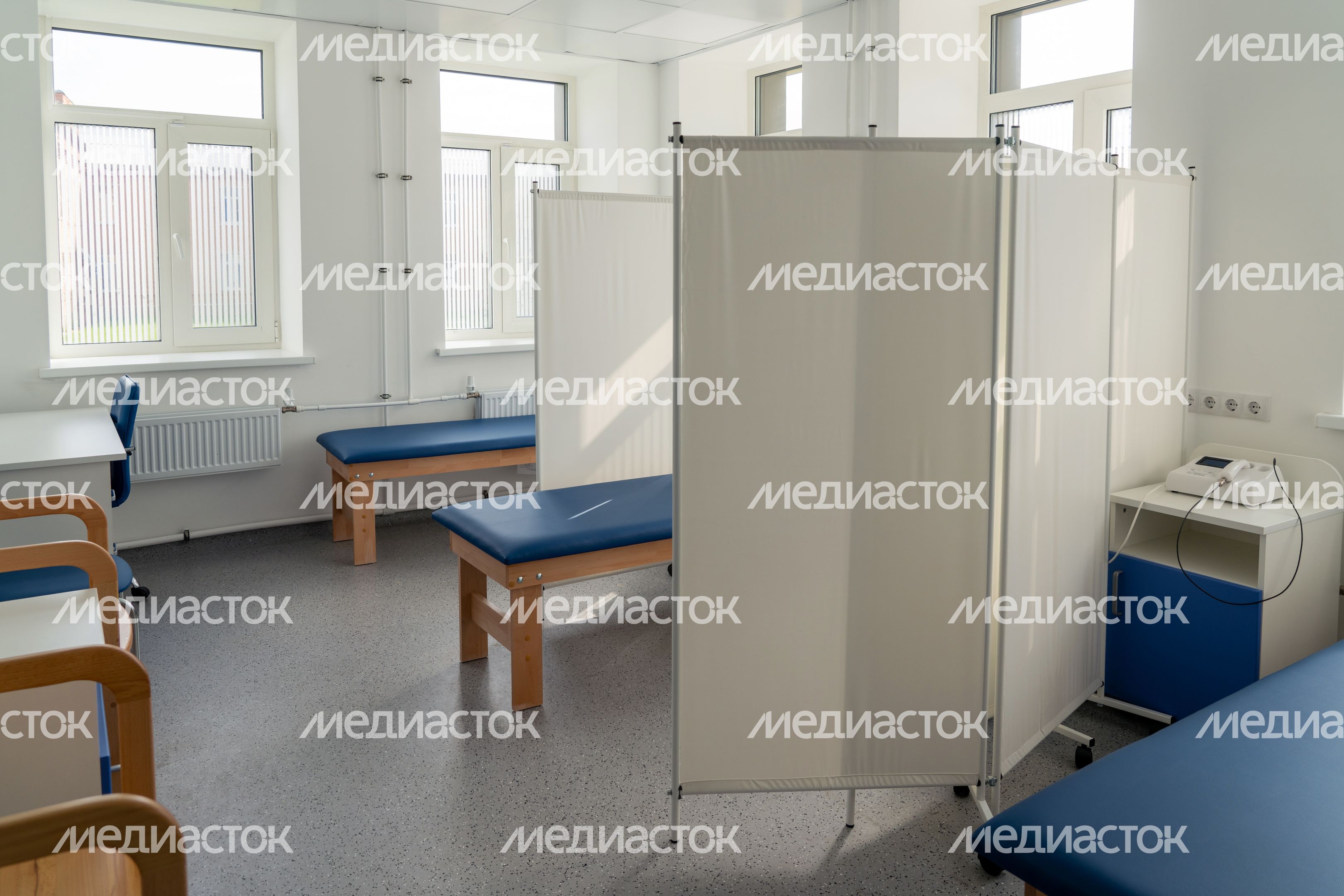 Взрослая поликлиника в Талдоме после капитального ремонта. Корпус «Б» Взрослая поликлиника в Талдоме после капитального ремонта. Корпус «Б»