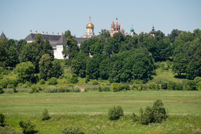 Смотровая площадка на Мясиной горе в Звенигороде