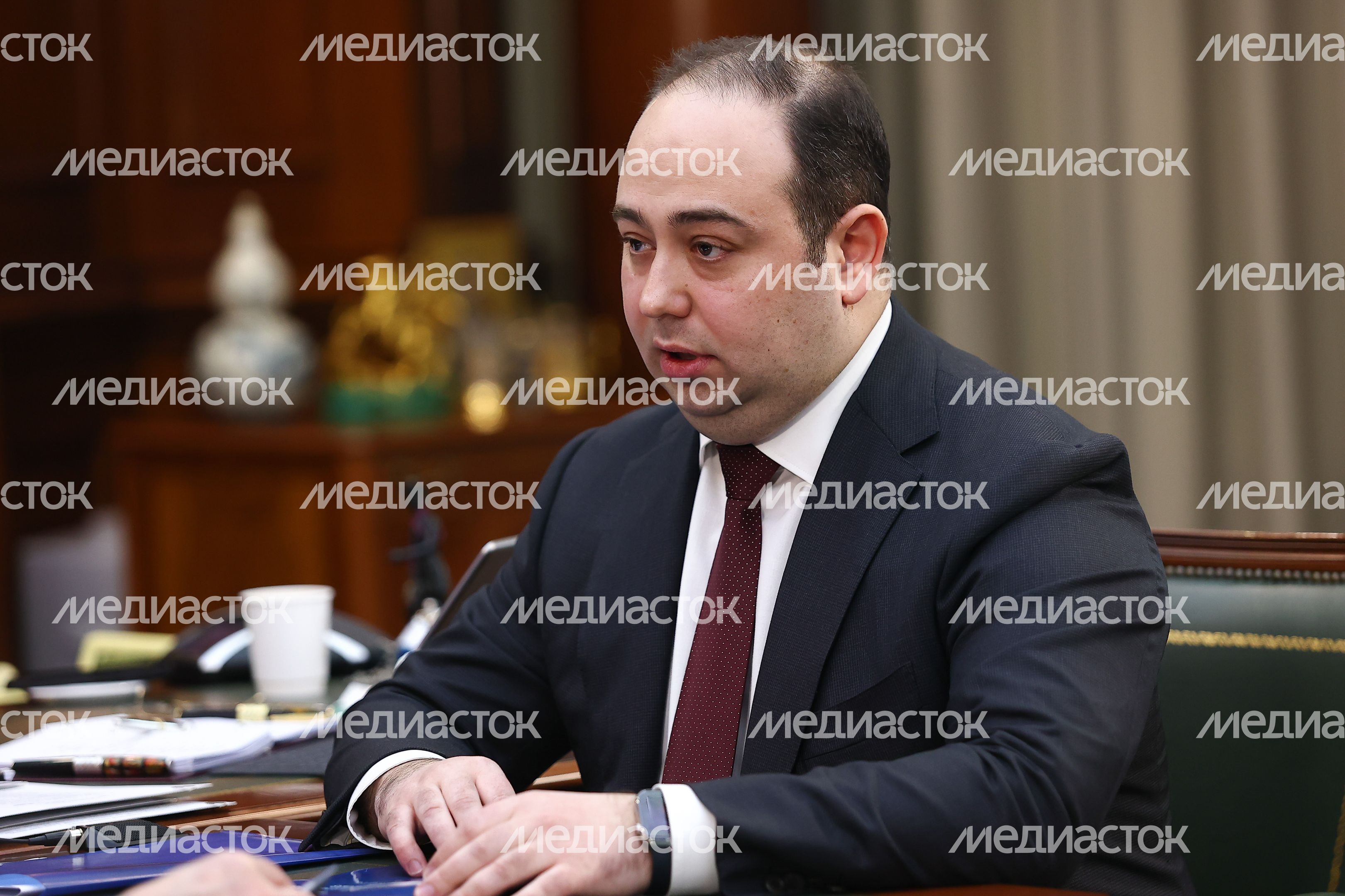 Встреча губернатора с главой Химок Встреча губернатора с главой Химок