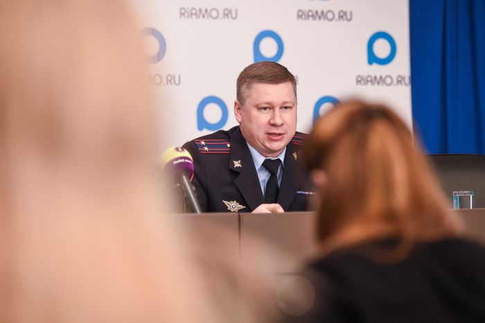 Пресс-конференция по охране порядка на новогодних праздниках в Подмосковье