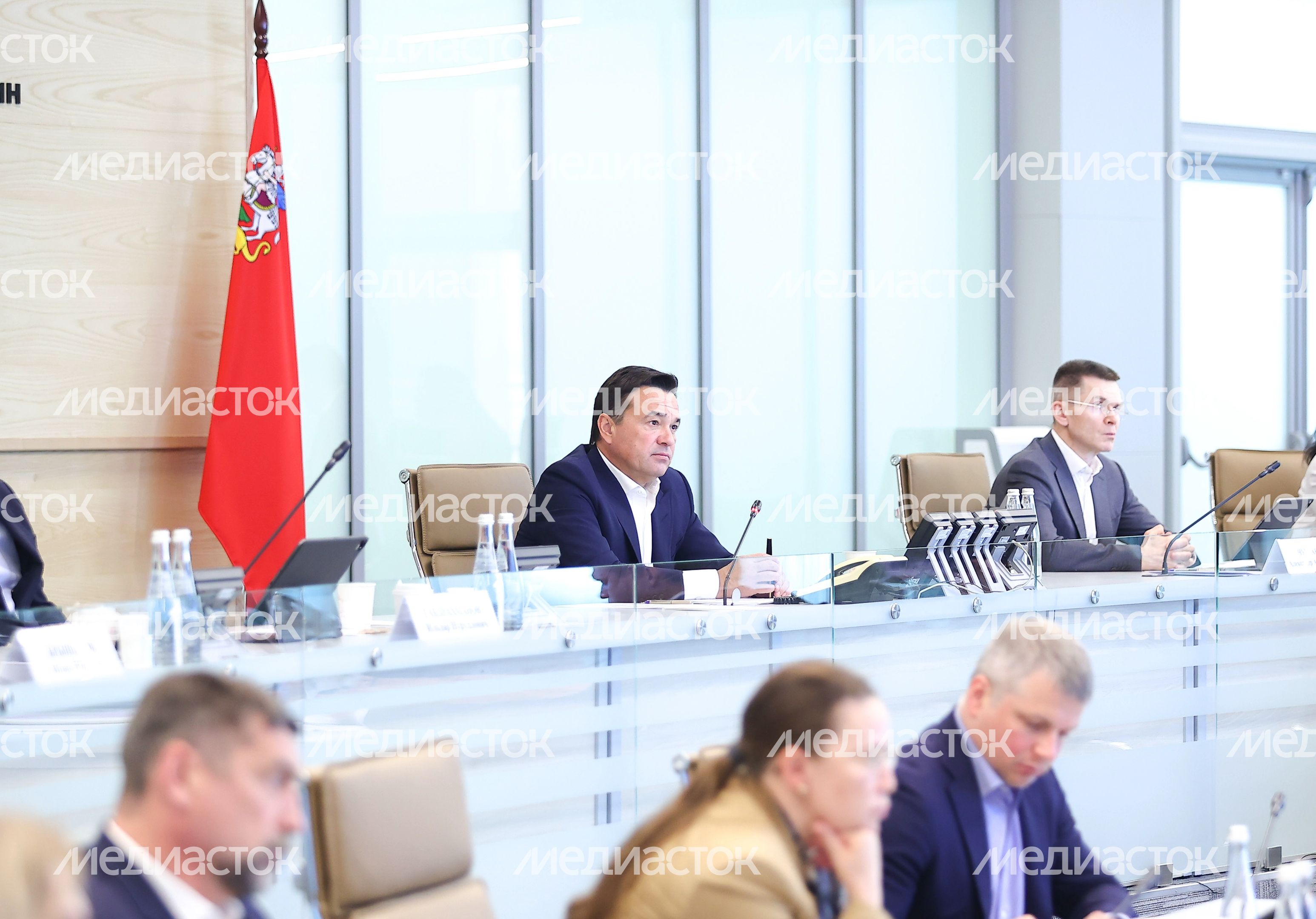Еженедельное совещание Губернатора Подмосковья с областным правительством и главами муниципалитетов