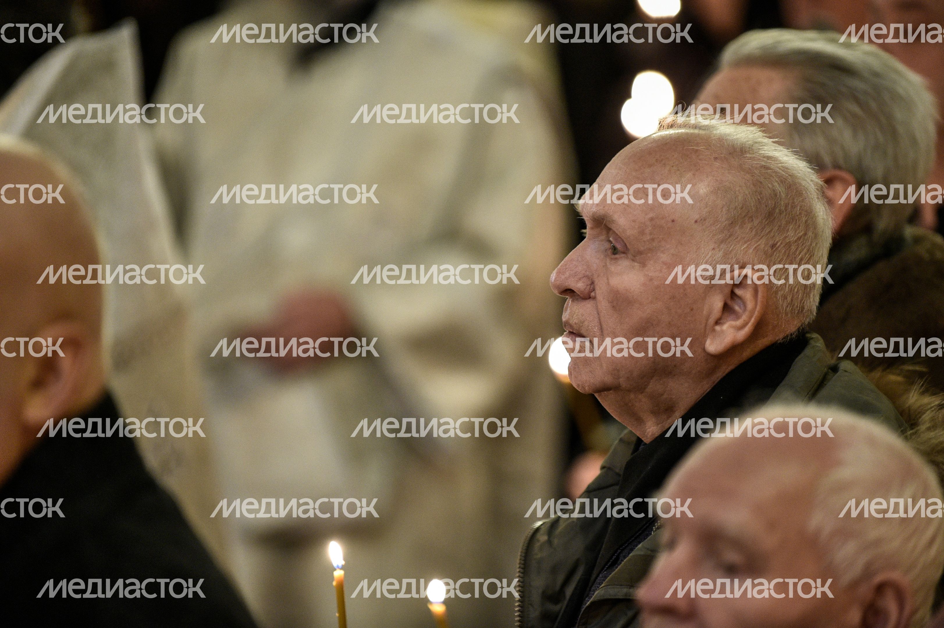 Отпевание Валерия Халилова