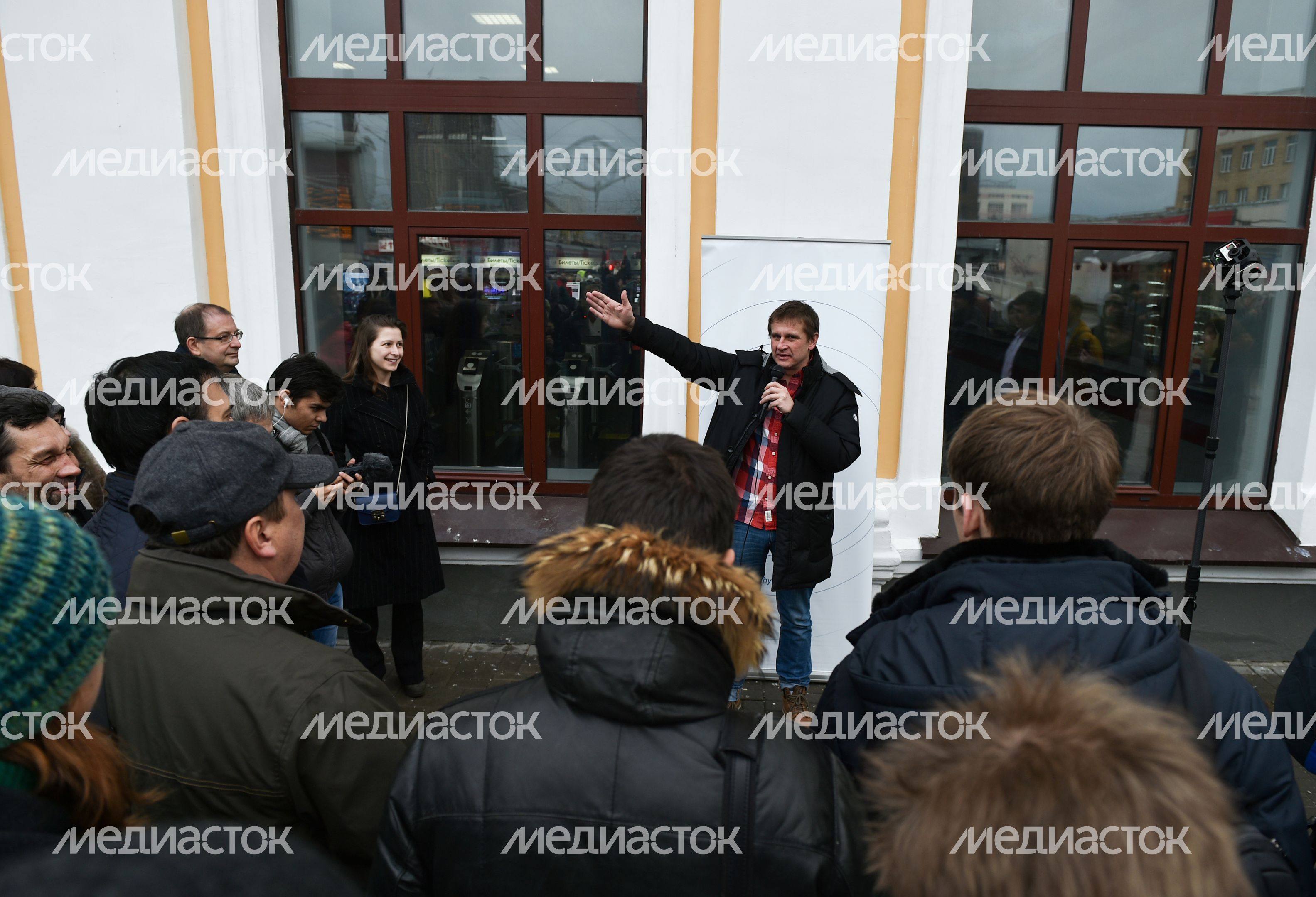 Запуск Физтех.Электрички на Савеловском вокзале
