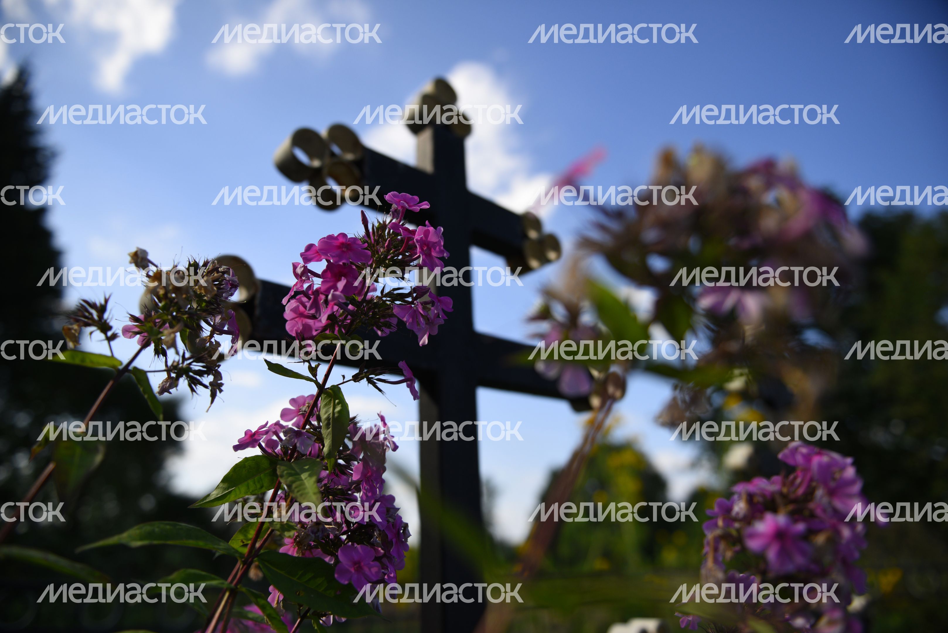 Кладбище в деревне Поповка Троицкого административного округа