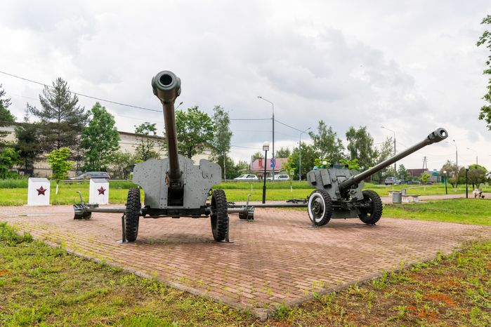 Парк Победы в селе Новопетровское округа Истра