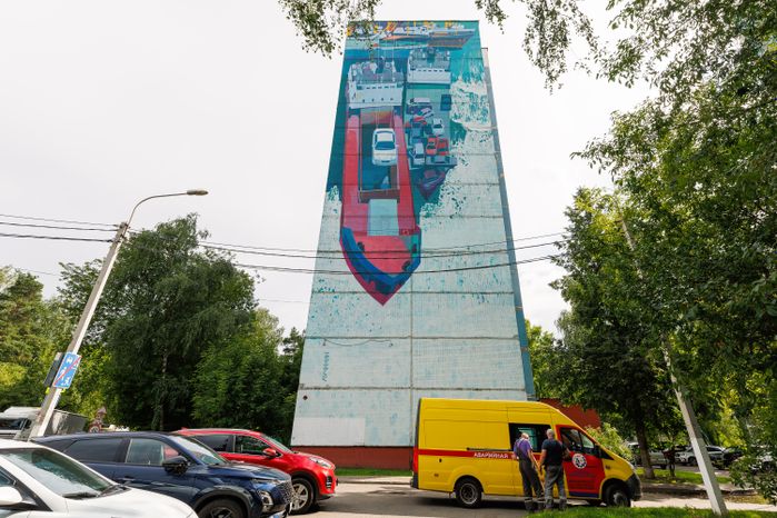 Муралы в Железнодорожном, Балашиха