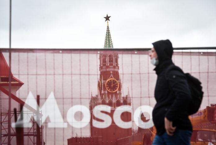 Городская жизнь в Москве в марте