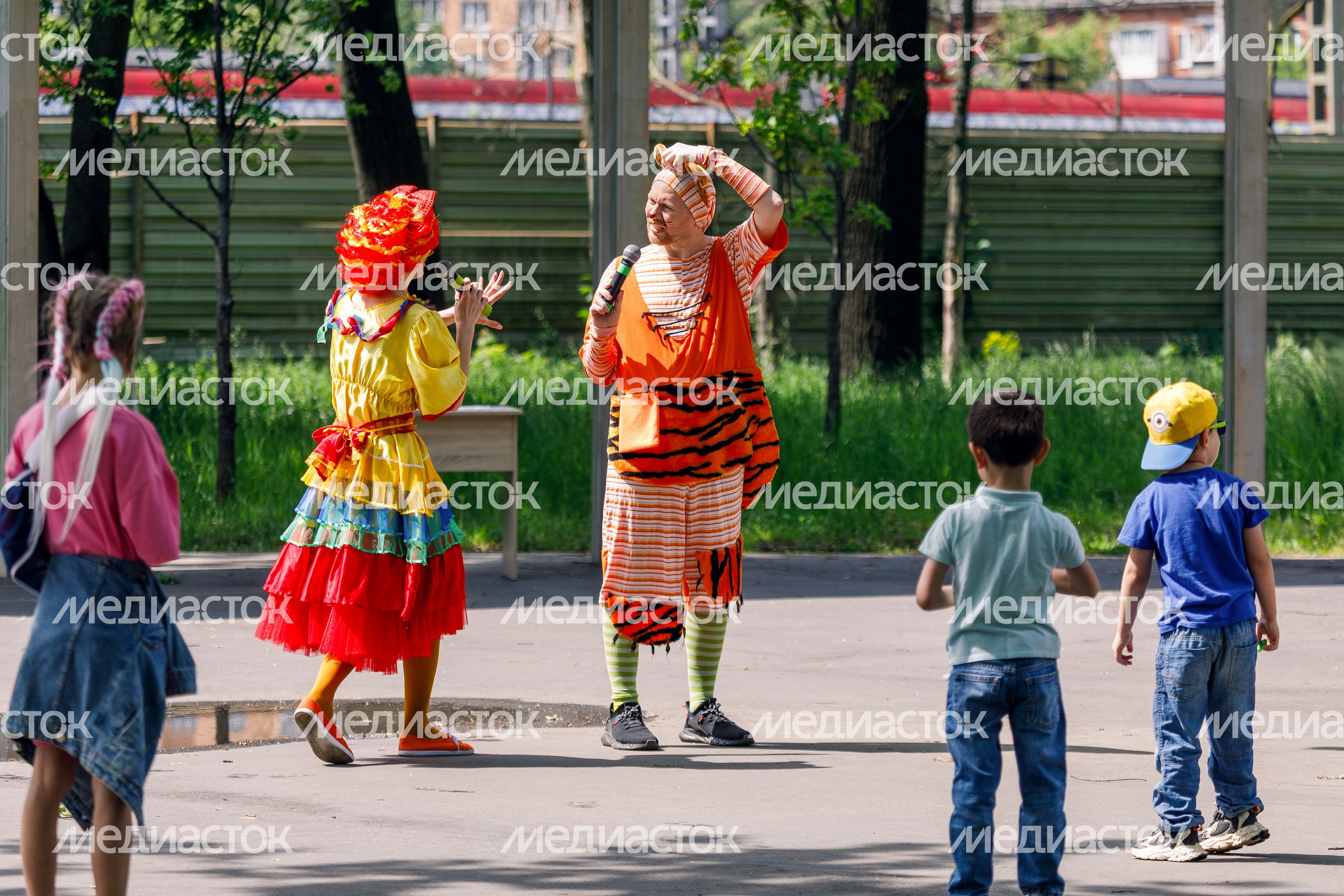 Праздник в честь Дня защиты детей в парке им. Л.Н. Толстого в Химках Праздник в честь Дня защиты детей в парке им. Л.Н. Толстого в Химках