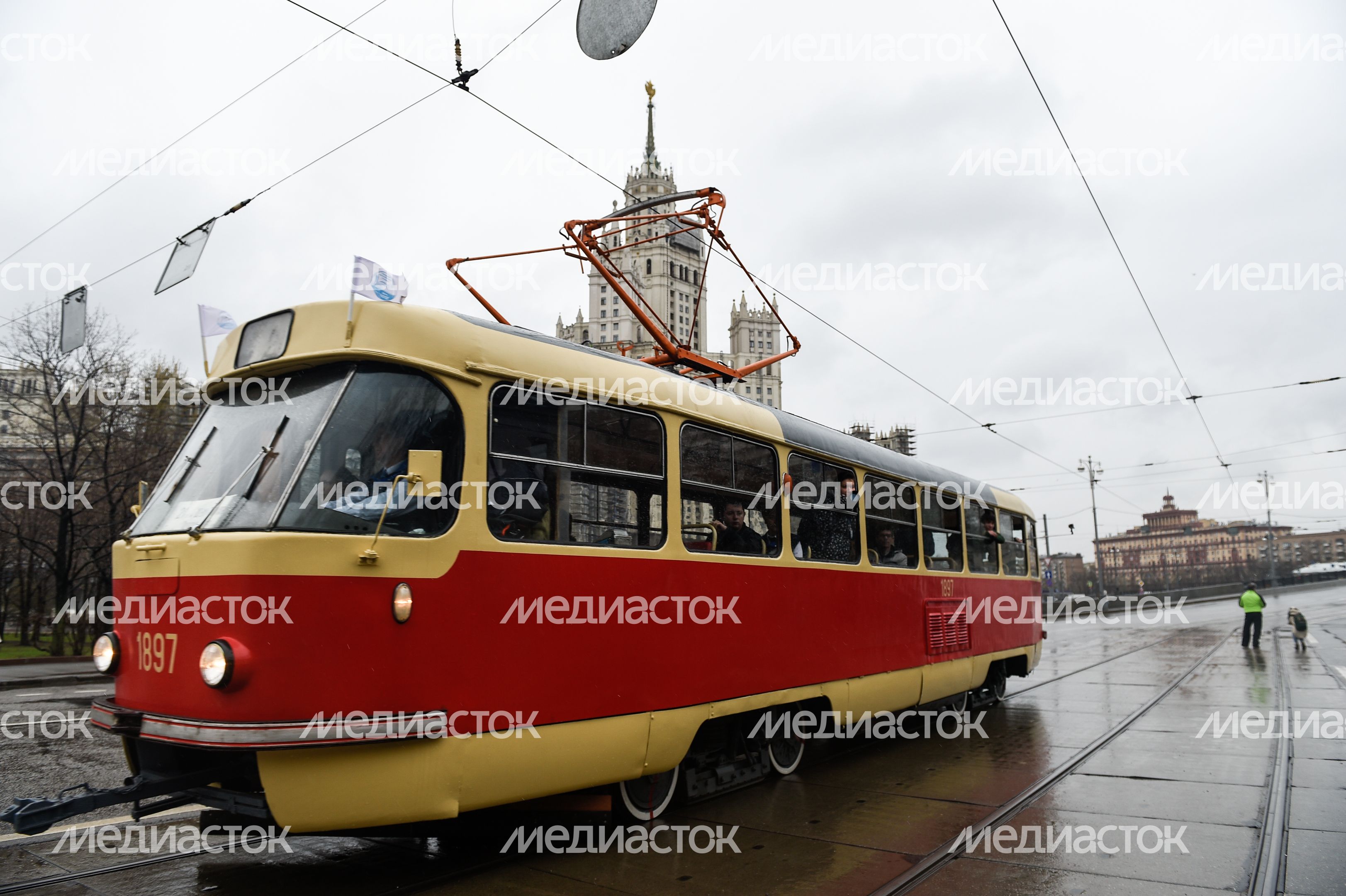 Праздник трамвая в Москве