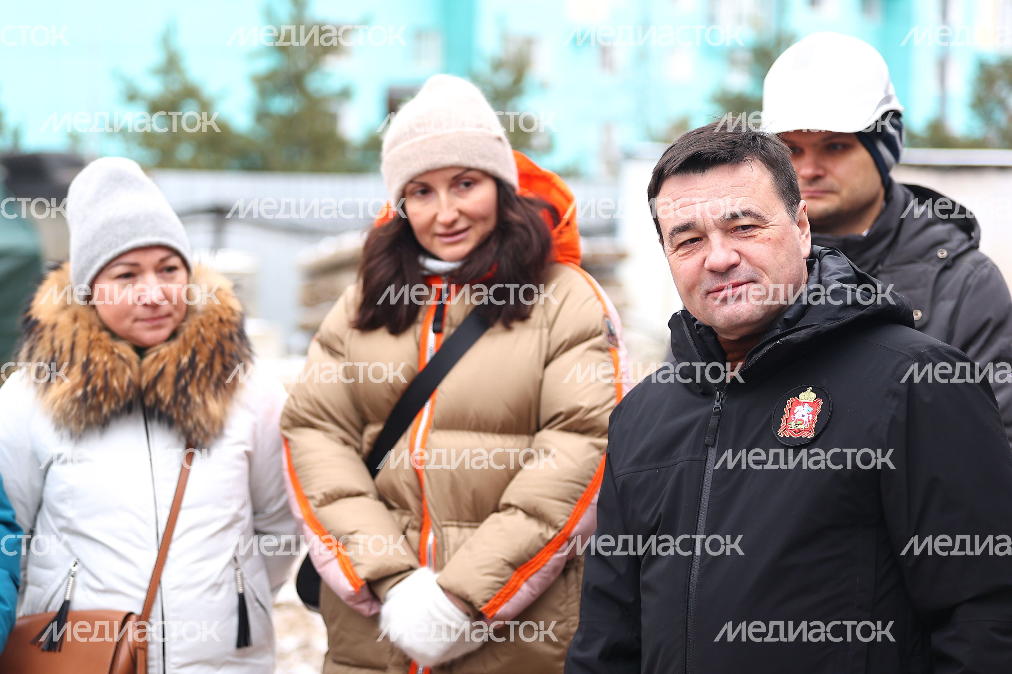 Проверка губернатором образовательного комлекса в Красногорске​