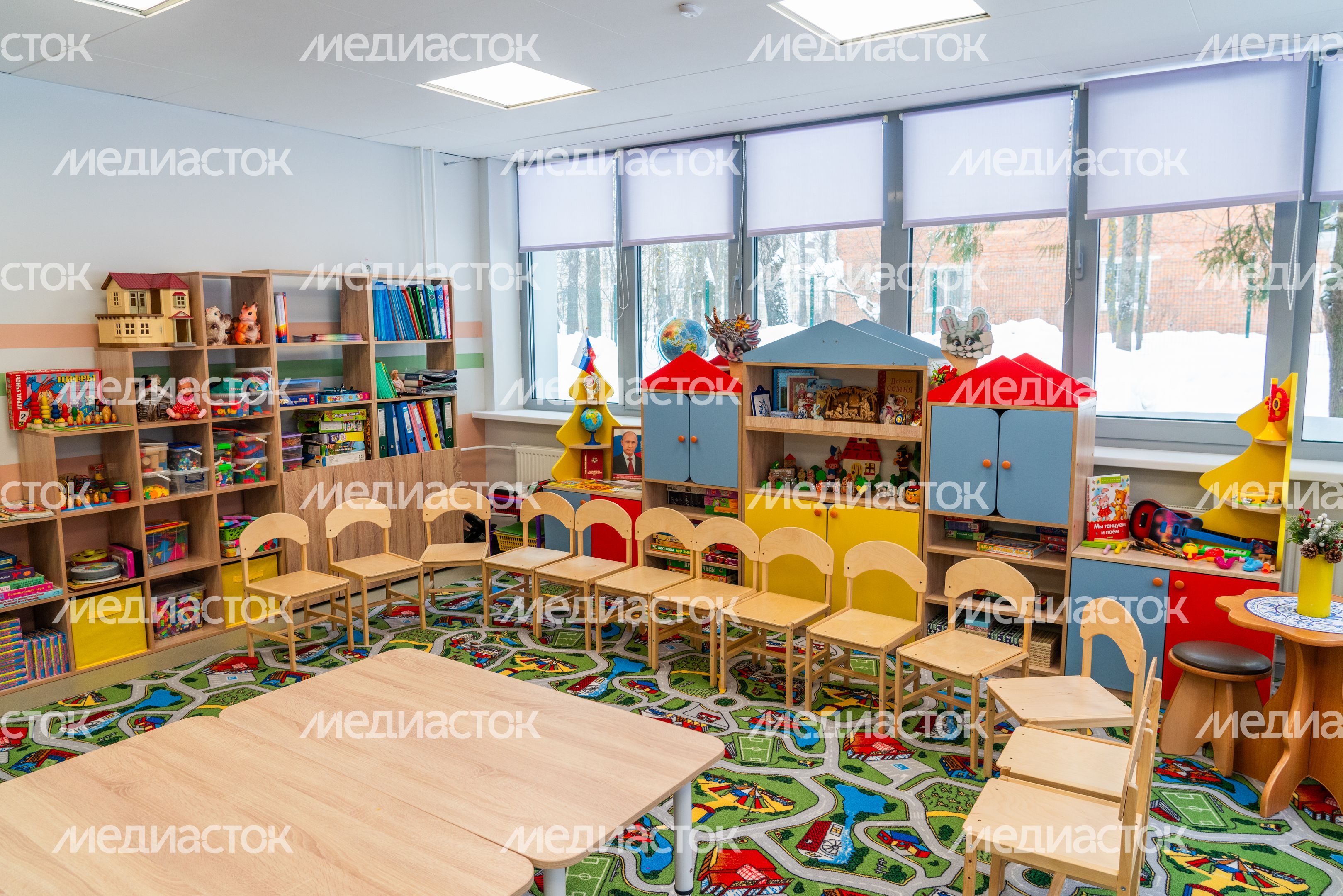 Детский сад №5 в Волоколамске после капитального ремонта