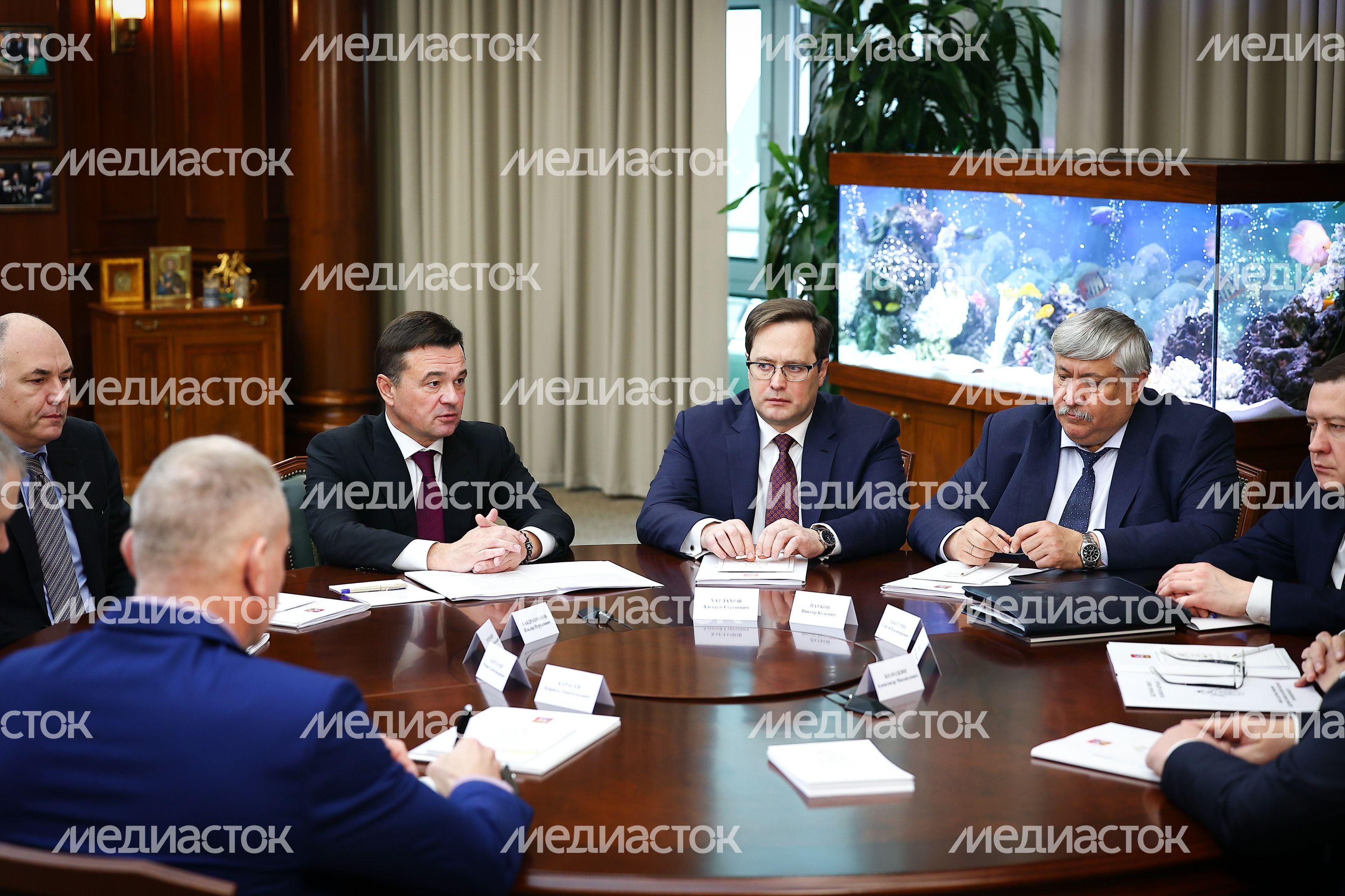 Совещание Губернатора Московской области с правоохранительным блоком
