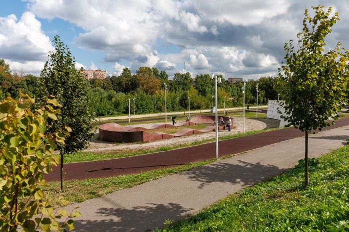 Парк «Новлянская ривьера» в Воскресенске