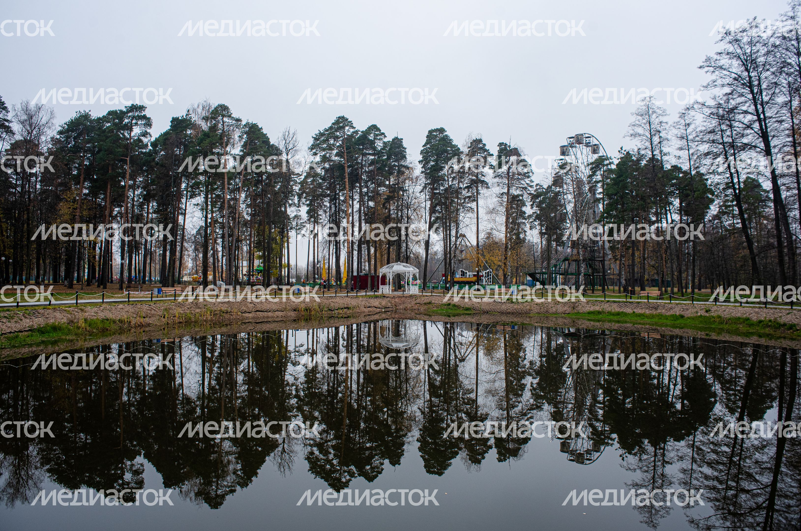 Осенние виды города Шатура