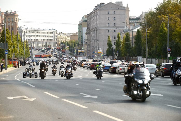 Осенний мотофестиваль в Москве