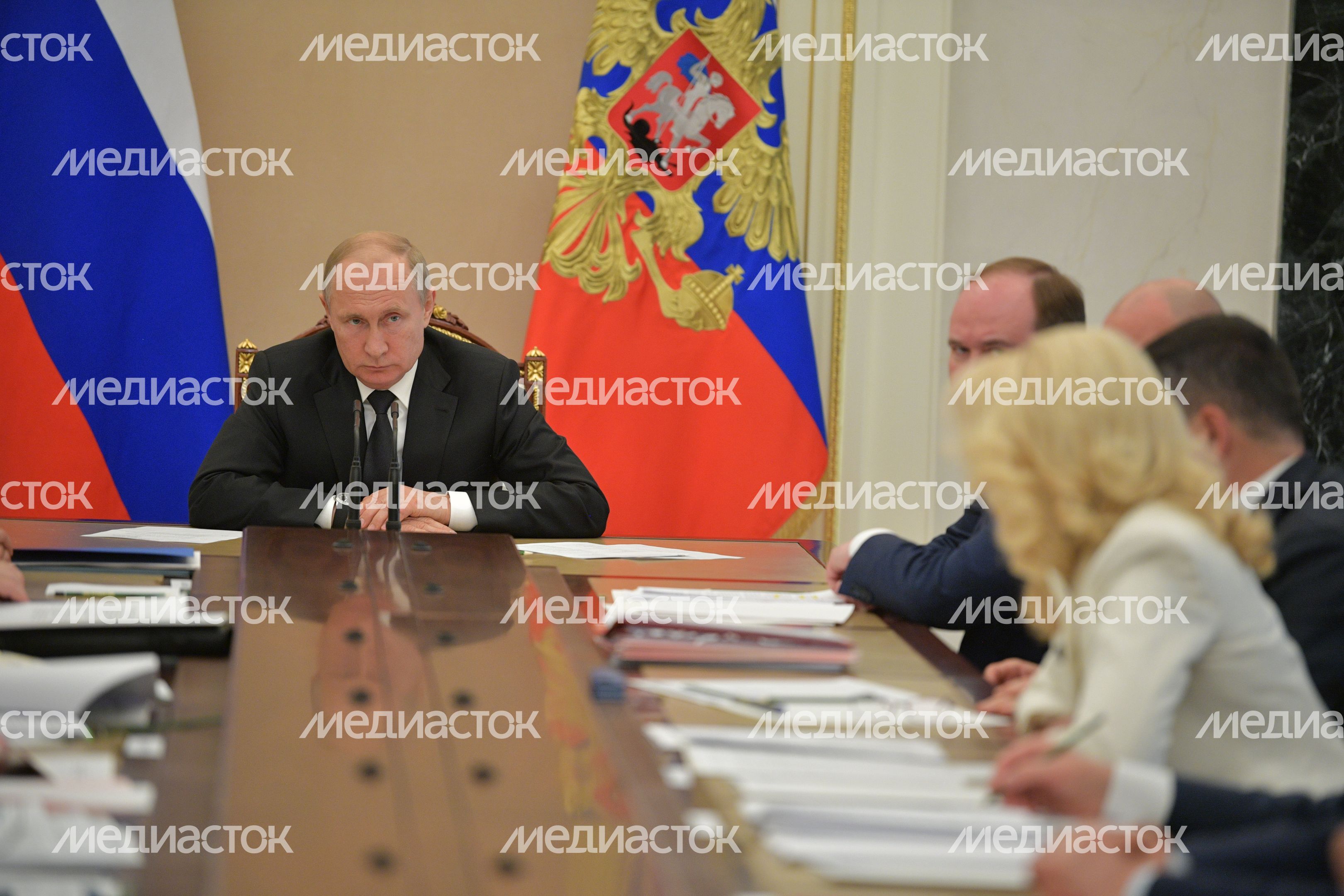 Совещание Президента Российской Федерации с членами Правительства