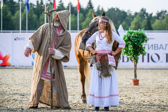 Конный фестиваль «Иваново поле» в Черноголовке