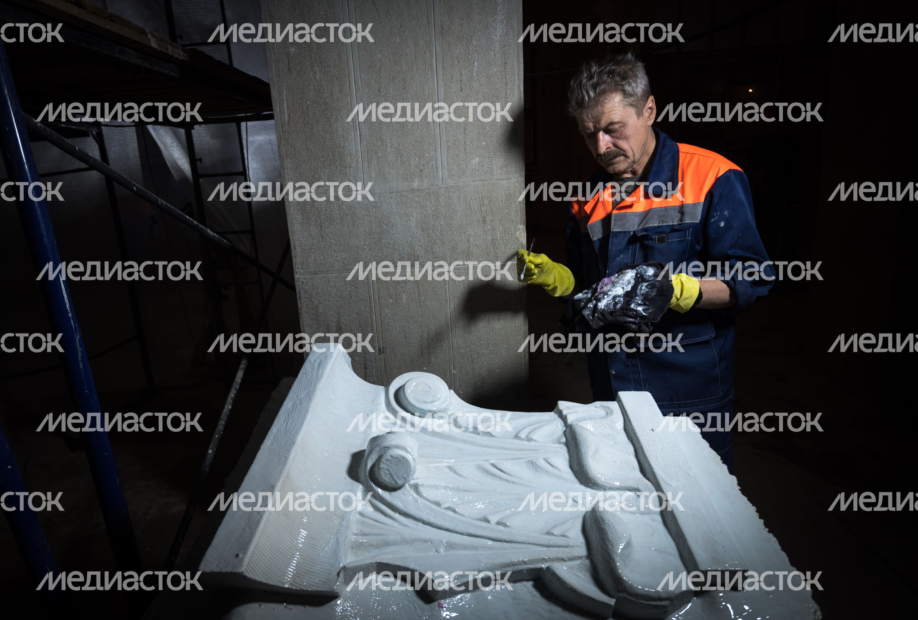 Реставрация Северного речного вокзала