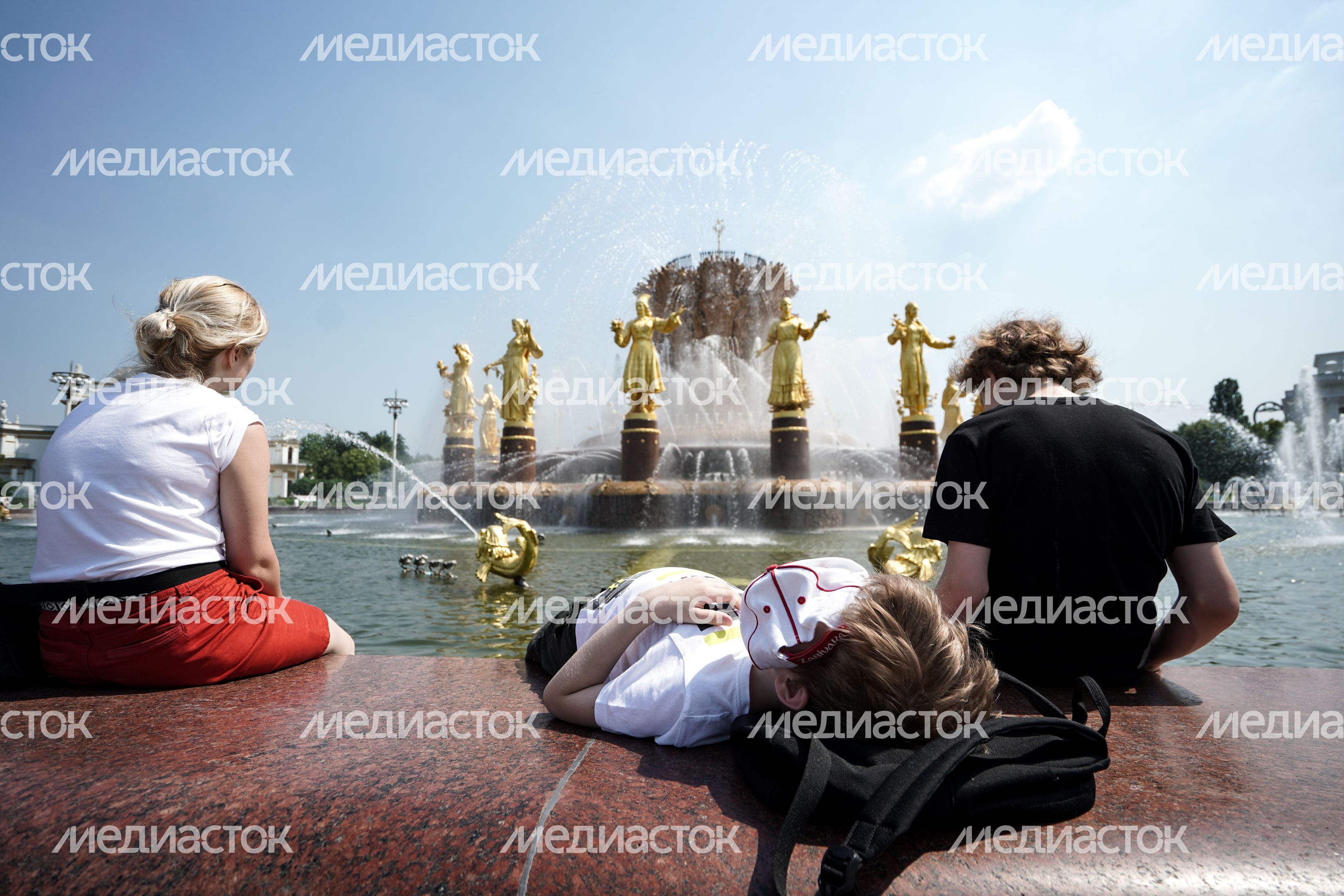 Аномальная жара в Москве