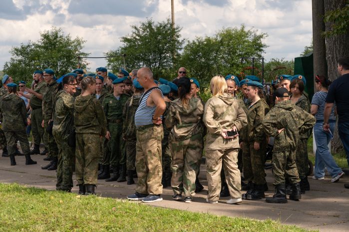 Чехов. День ВДВ на аэродроме ДОСААФ