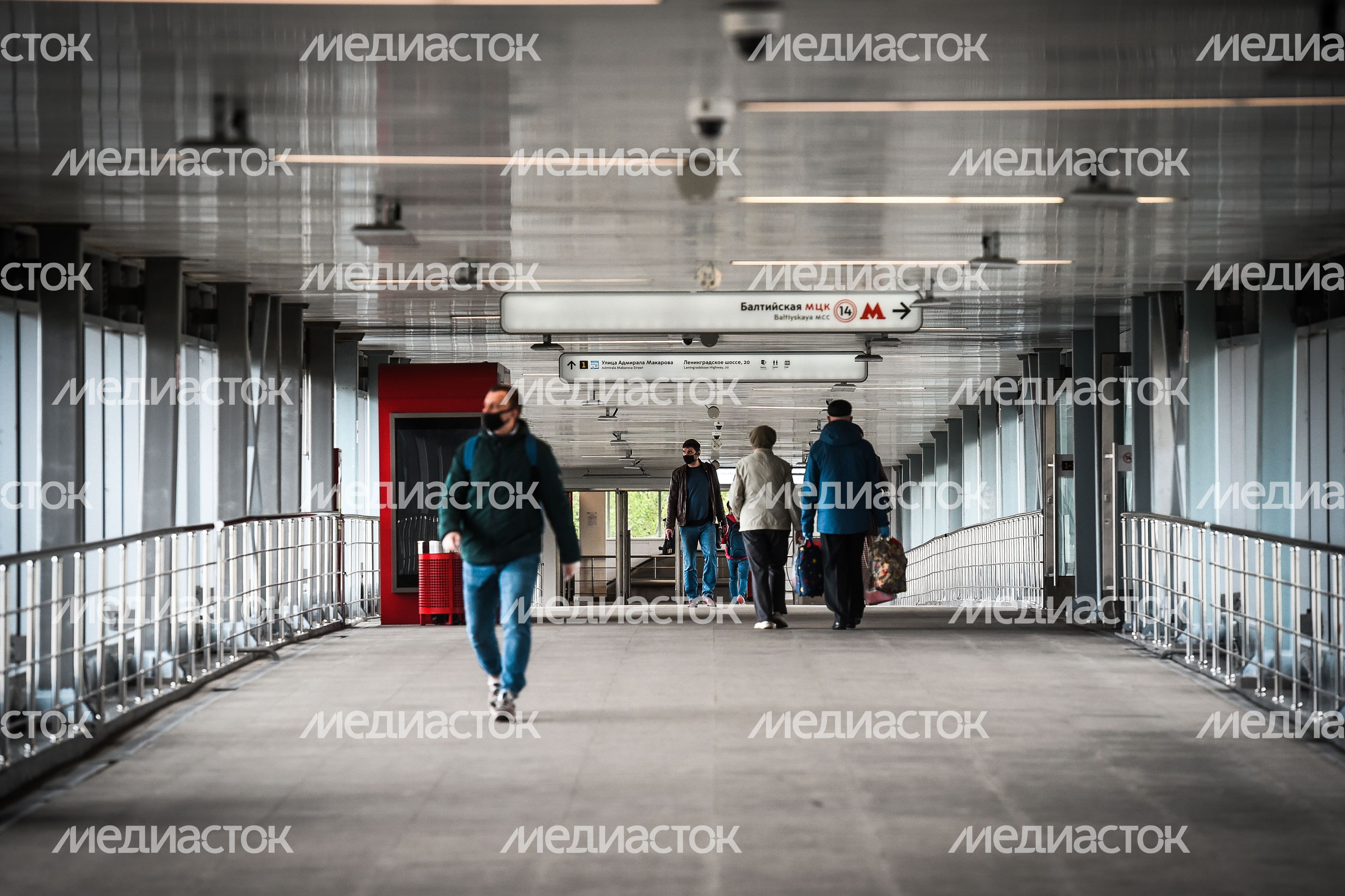 Московский регион во время «масочного режима» в связи с угрозой распространения коронавируса
