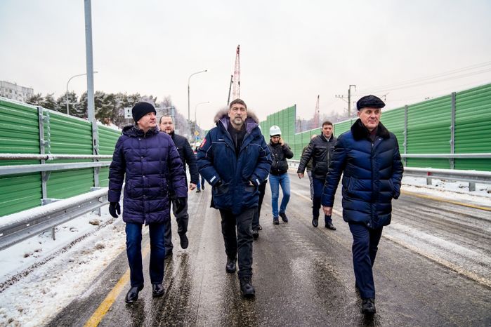 Путепровод в Раменском округе вблизи станции "Быково" открыли с опережением графика