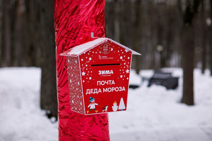 Красногорский городской парк зимой