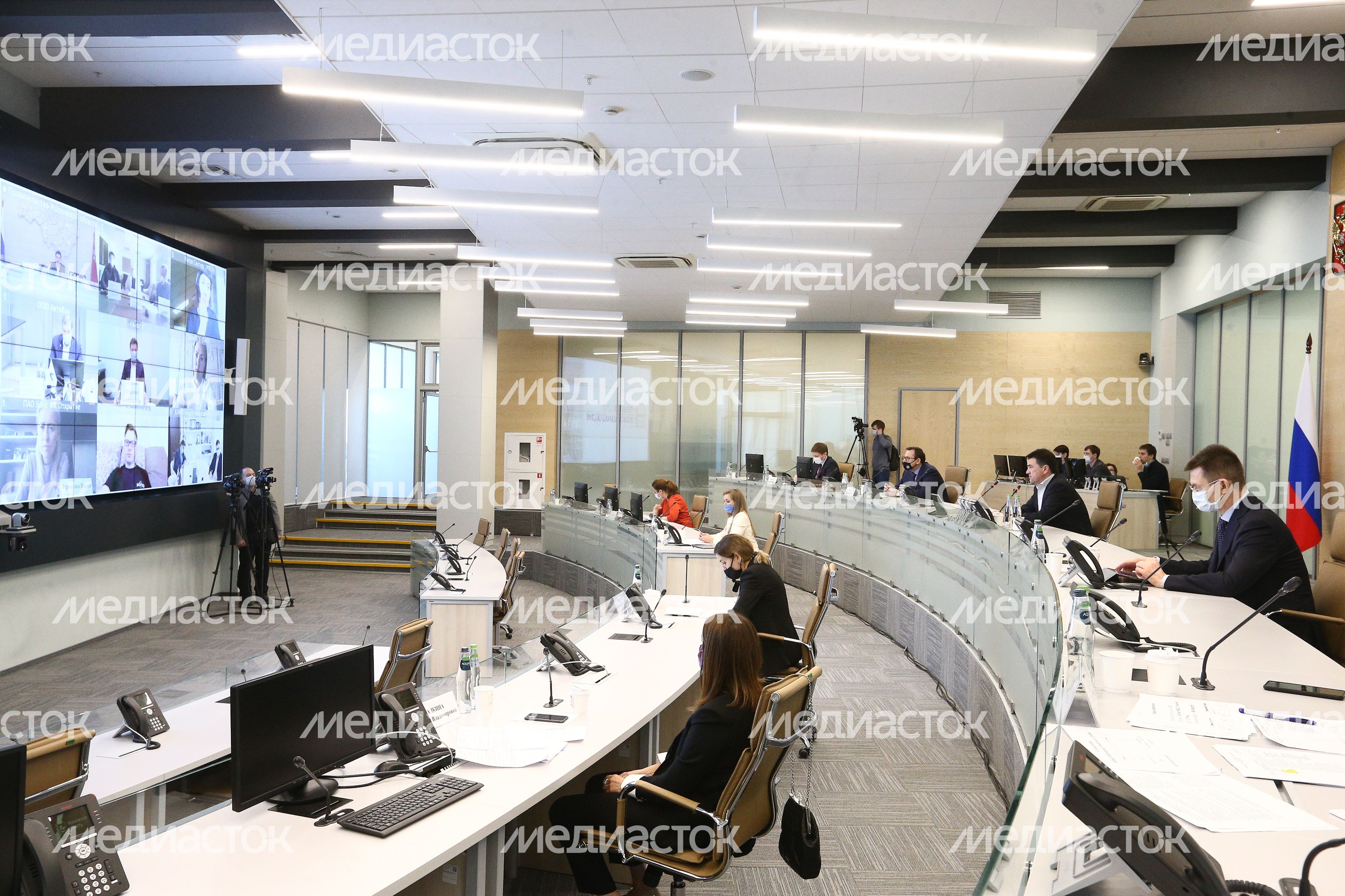 Совещание губернатора Московской области с подмосковными предпринимателями