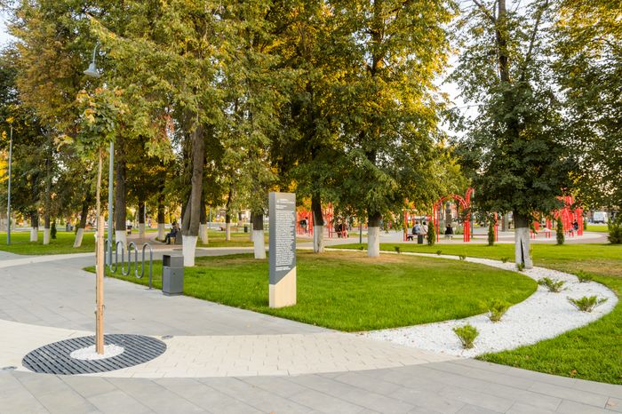 Бронницы. Площадь имени Тимофеева