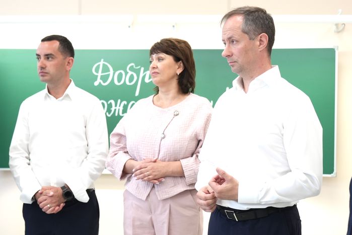 Роман Терюшков проверил готовность воспитательно-образовательного комплекса в Котельниках