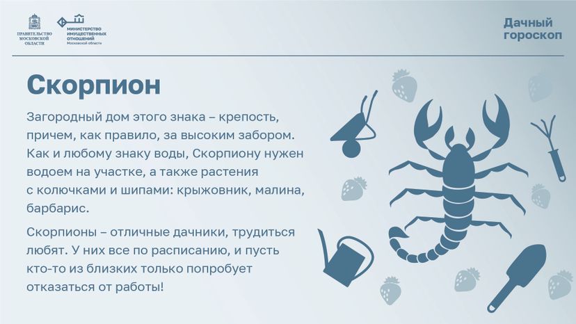 Дачный гороскоп