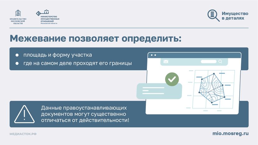 Почему необходимо межевать участки горизонталь 02