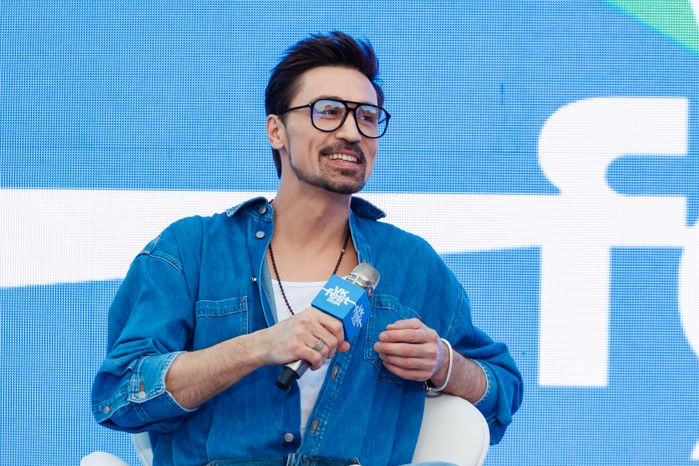 Дима Билан на VK Fest -2024 в московских "Лужниках"