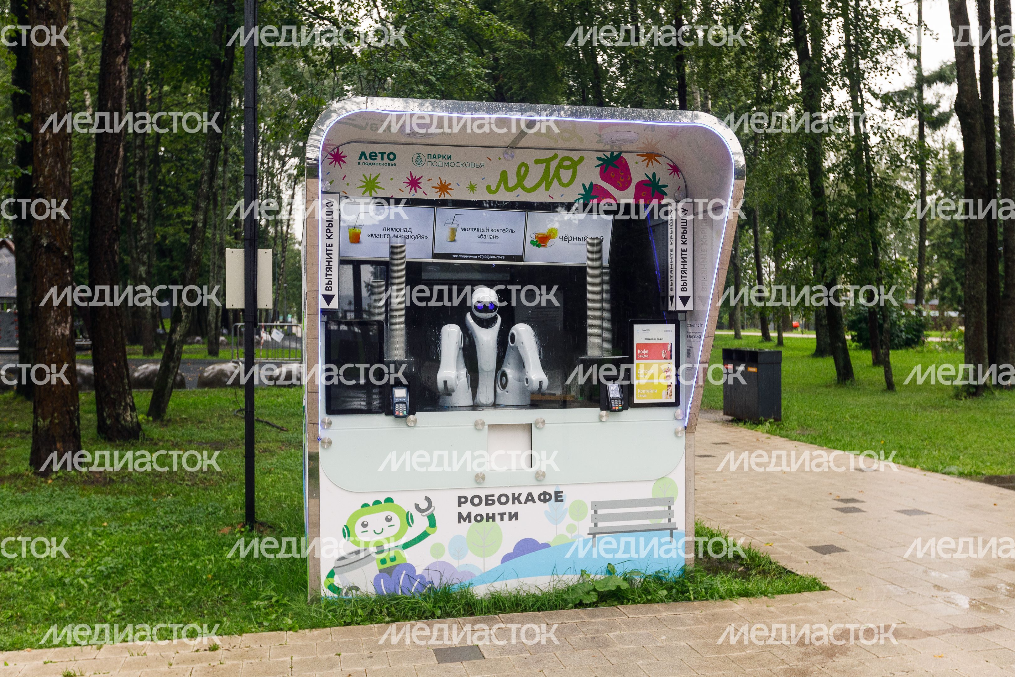 Робокафе в городском парке культуры и отдыха в Солнечногорске Робокафе в городском парке культуры и отдыха в Солнечногорске