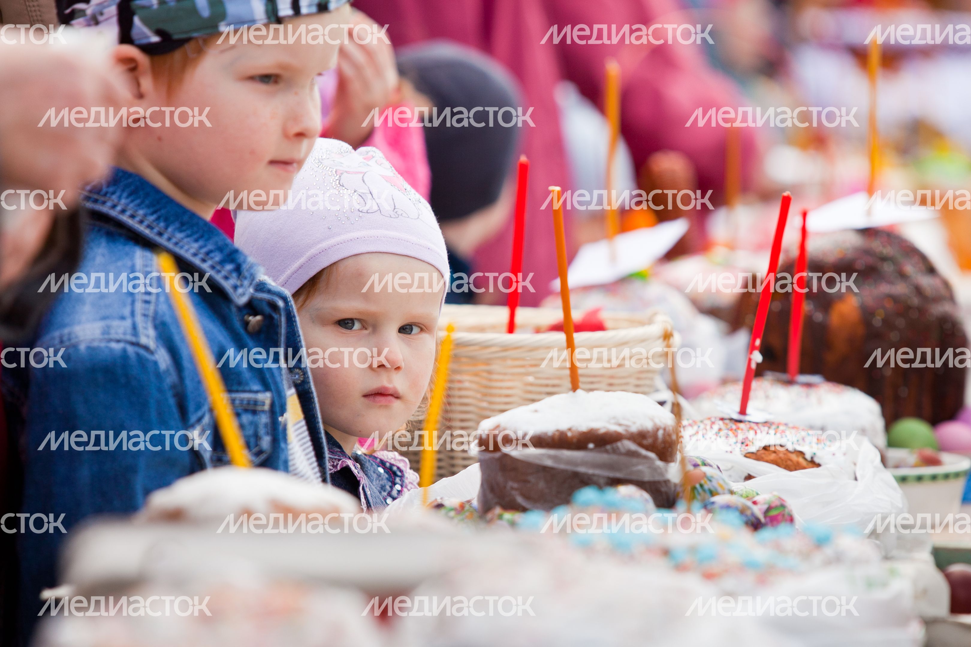 Празднование Пасхи в Раменском