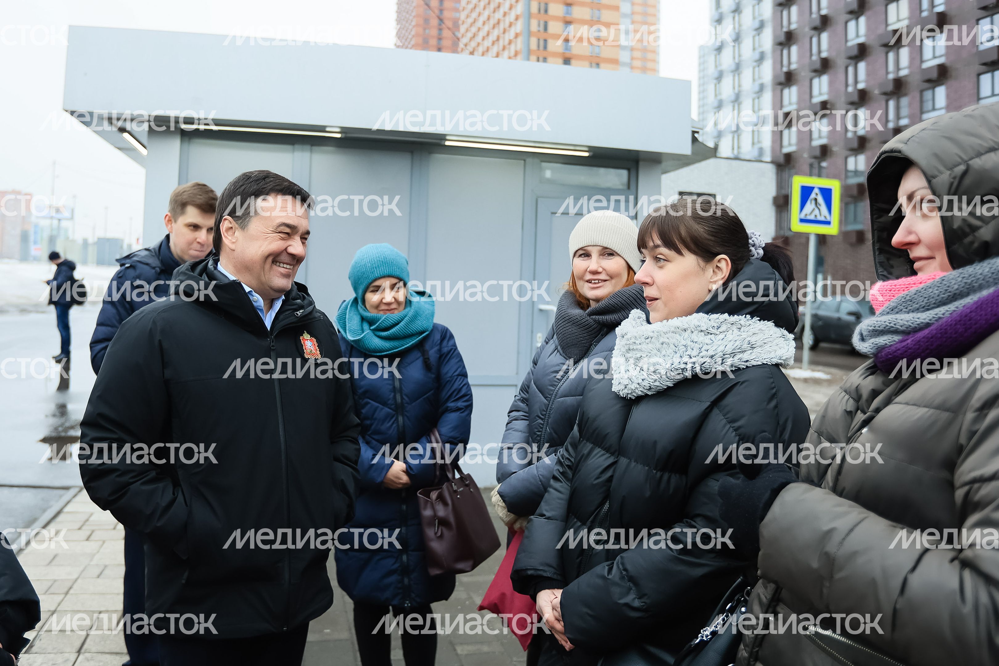Посещение губернатором пересадочного узла в Котельниках