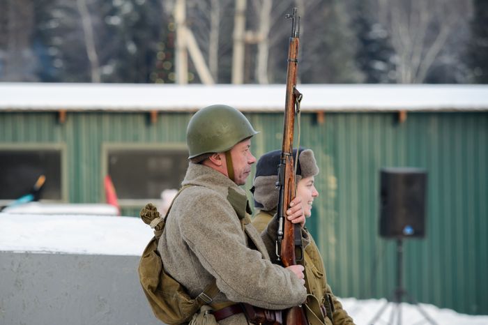 Мытищи. Военно-историческая реконструкция «Разгром немецких войск под Москвой»